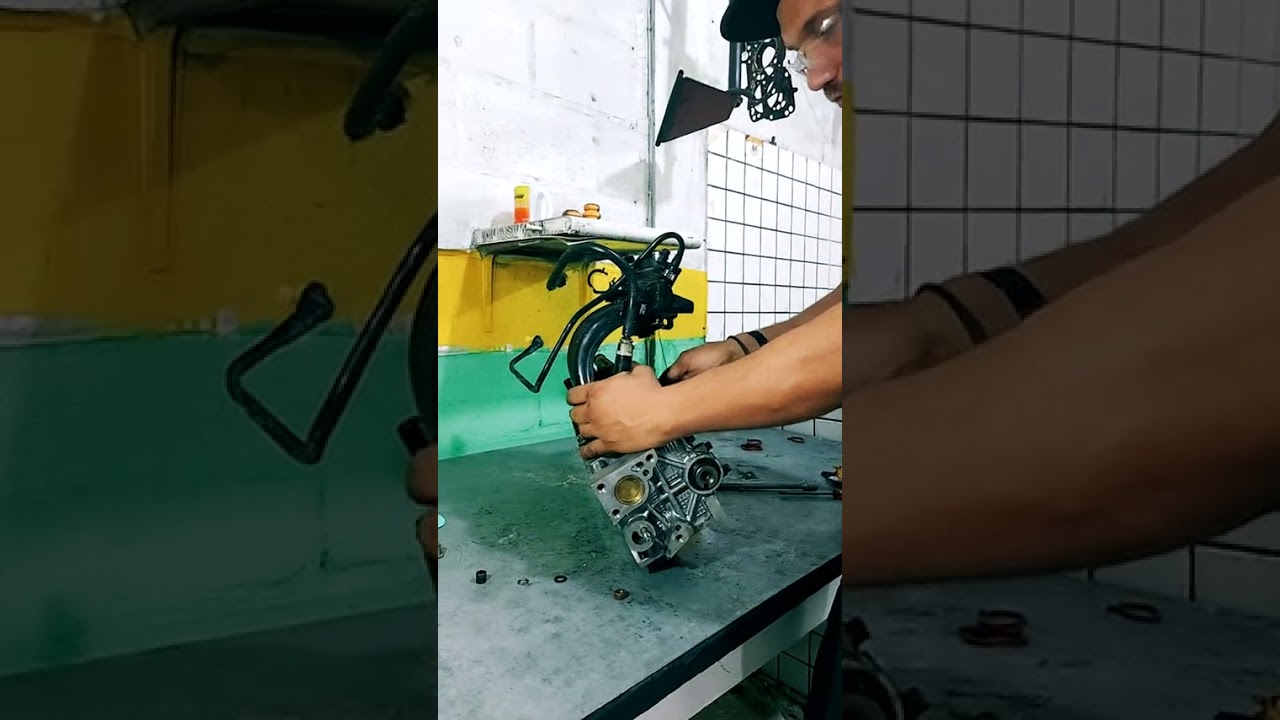 MONTAGEM PASSO A PASSO CABEÇOTE  DO MOTOR FIRE. PARTE 1