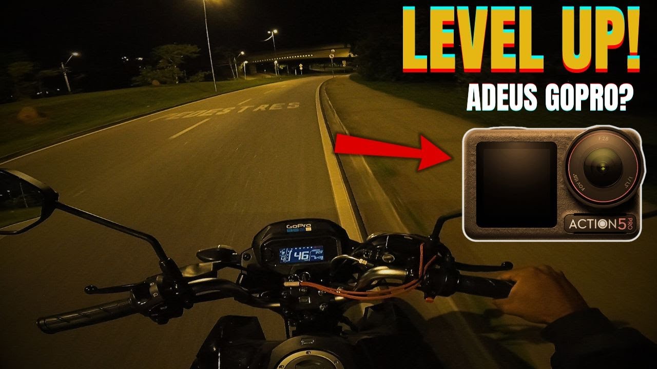 O ÚLTIMO ROLÊ COM A HERO 9: Chegou a DJI Action 5 Pro + Mic Mini!