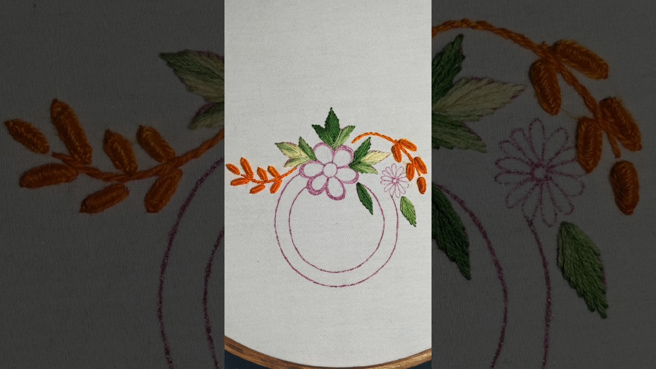 fance and decorative idea pillow / sofa / table cloth round cover design hand embroidery  
