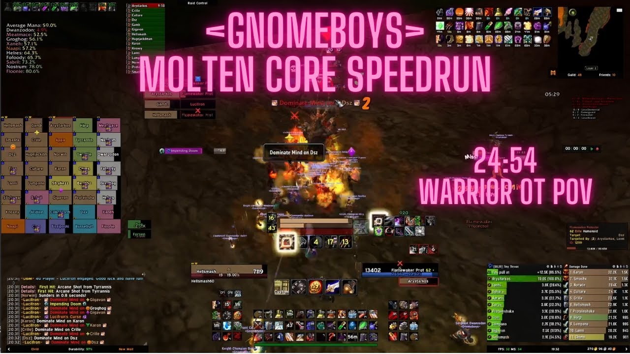 Gnomeboys - 24:54 MC Speedrun