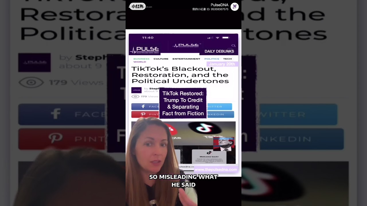 TikTok Restored, Thanks Trump