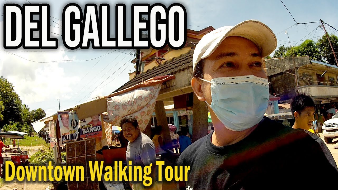 Visiting: DEL GALLEGO "Downtown Walking Tour" | Camarines Sur | Bicol | Philippines | Aerial View
