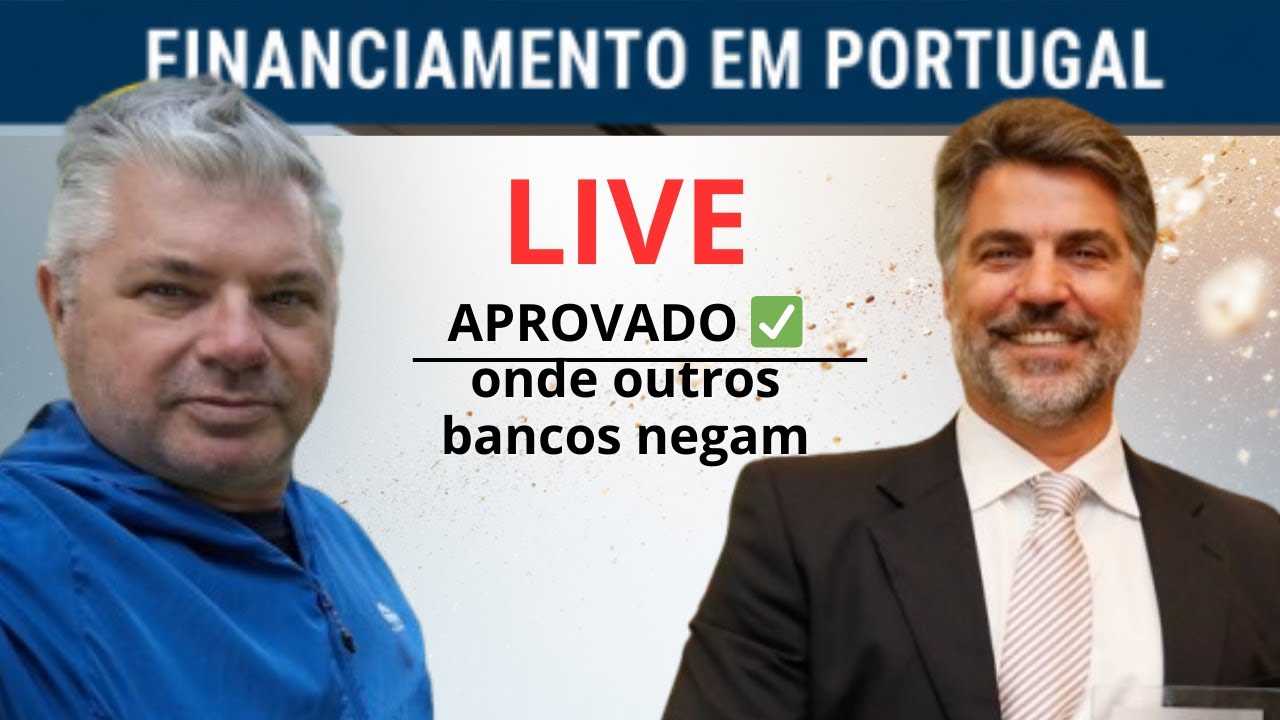 LIVE - Quer pré-aprovar o seu financiamento DE IMÓVEL EM PORTUGAL? Rafael Consegue!