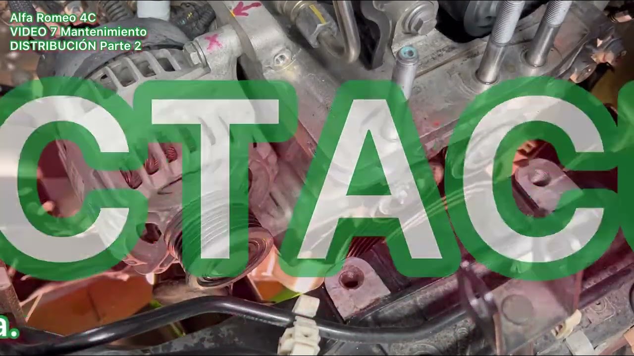 Alfa Romeo VIDEO 7. Distribución PARTE 2