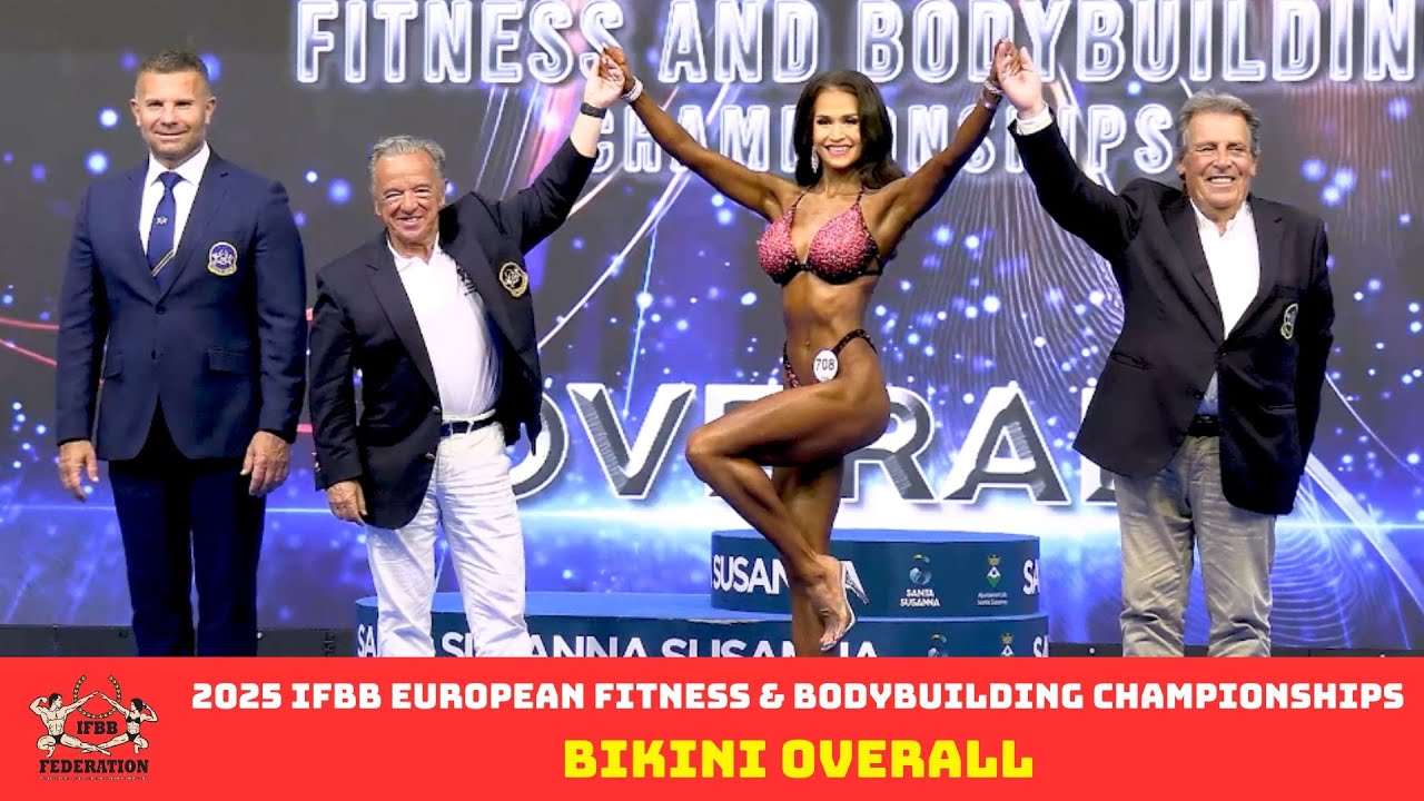 Чемпионат Европы по фитнесу и бодибилдингу IFBB 2025 года — абсолютный зачёт по бикини