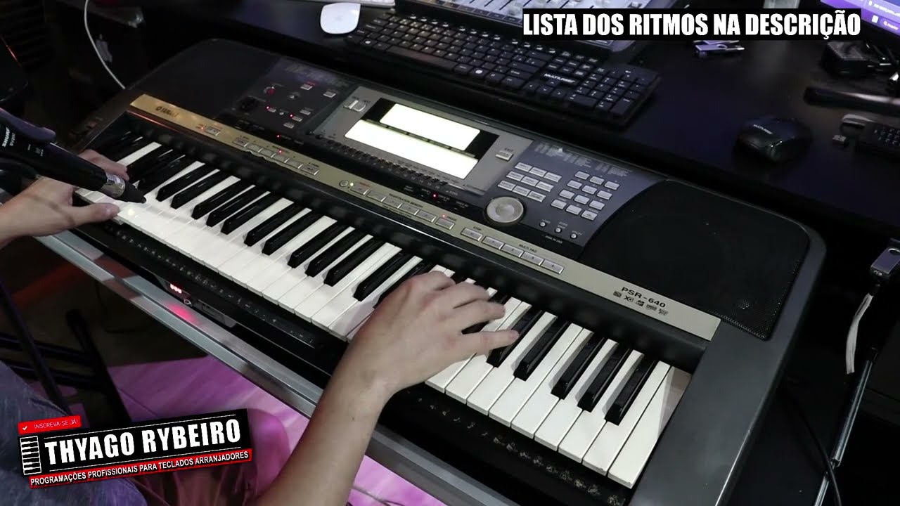 YAMAHA PSR640  - RITMOS PROFISSIONAIS  -  FORRÓZÃO By Thyago Rybeiro