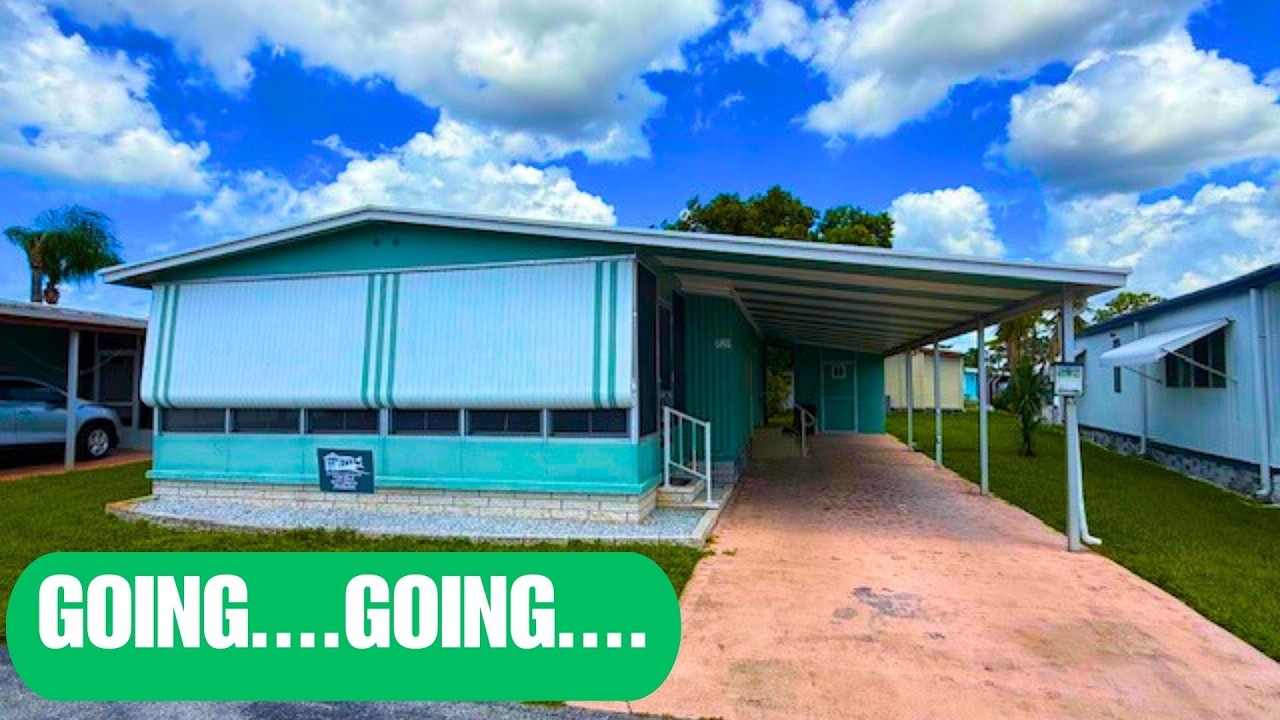 DEAL TIME! This Florida Mobile Home Won't Last Long!