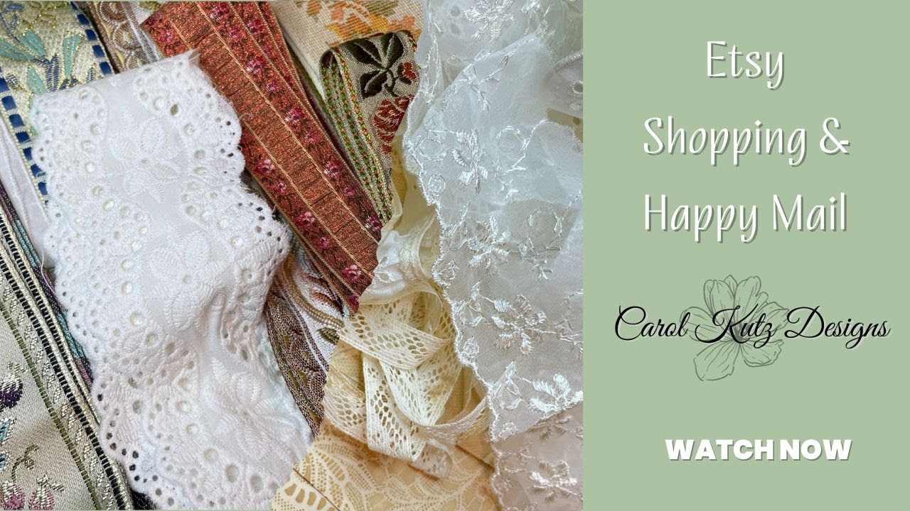 Etsy shopping & Happy Mail
