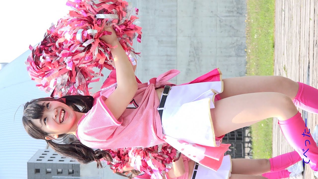 ≪4k≫ 2015.5.24. ファイターズガール 大関 凪  札幌ドーム前ウッドテラス.