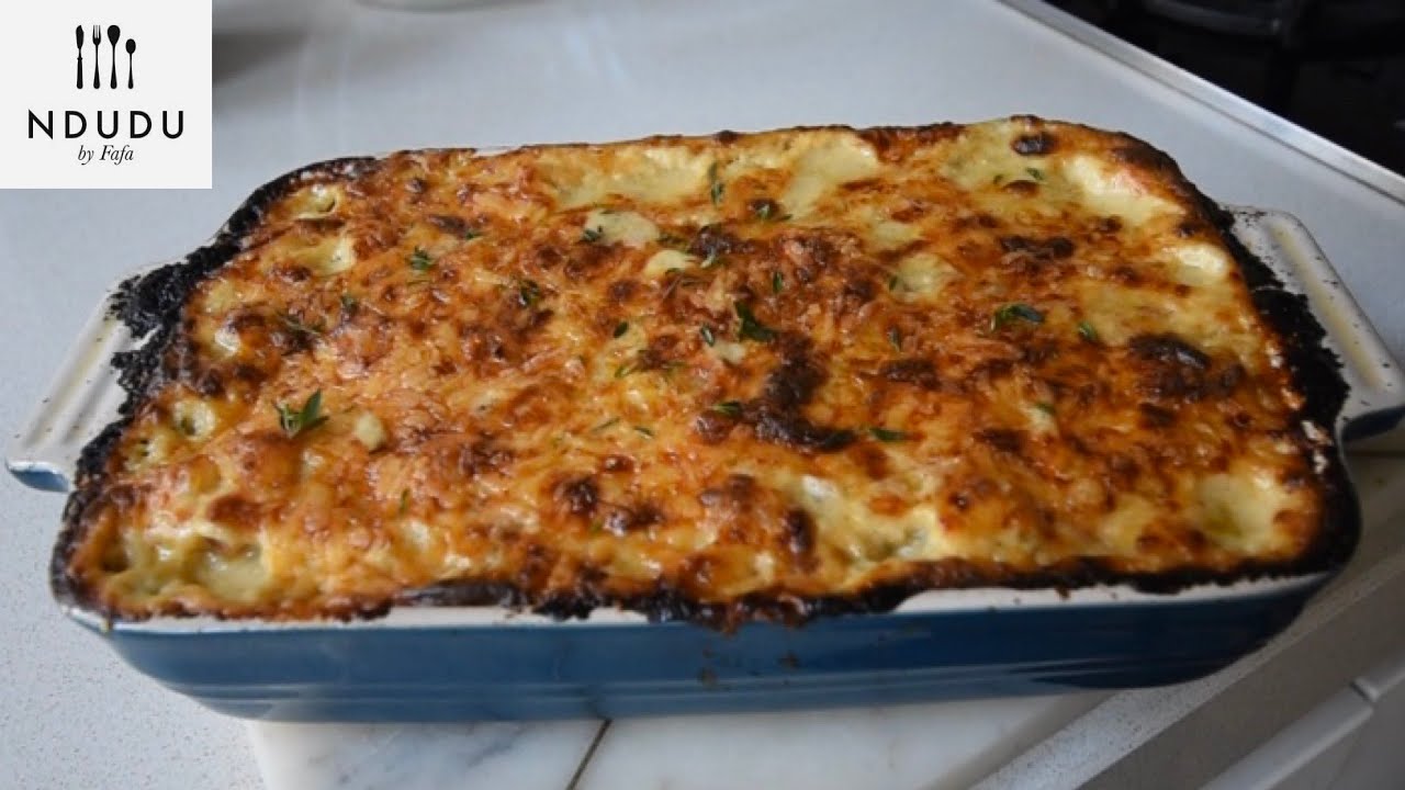 How to prepare the tastiest Yam pie recipe ✔️SMOKY YAM & CHEESE RECIPE (GLUTEN FREE )✔️Ndudu by Fafa