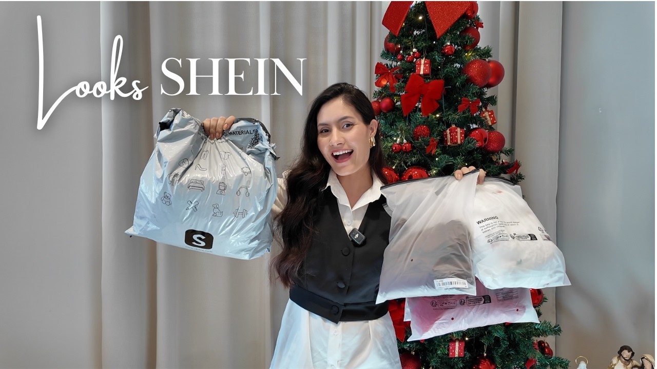 SHEIN: última compra de looks do ano na shein, vestido para o Natal e muita coisa linda