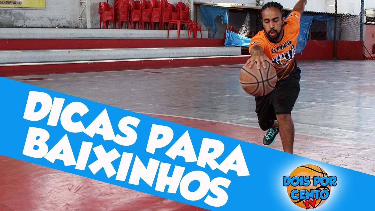 5 DICAS PARA UM JOGADOR BAIXO JOGAR BEM - TUTORIAIS BASQUETE/BASQUETE DE RUA