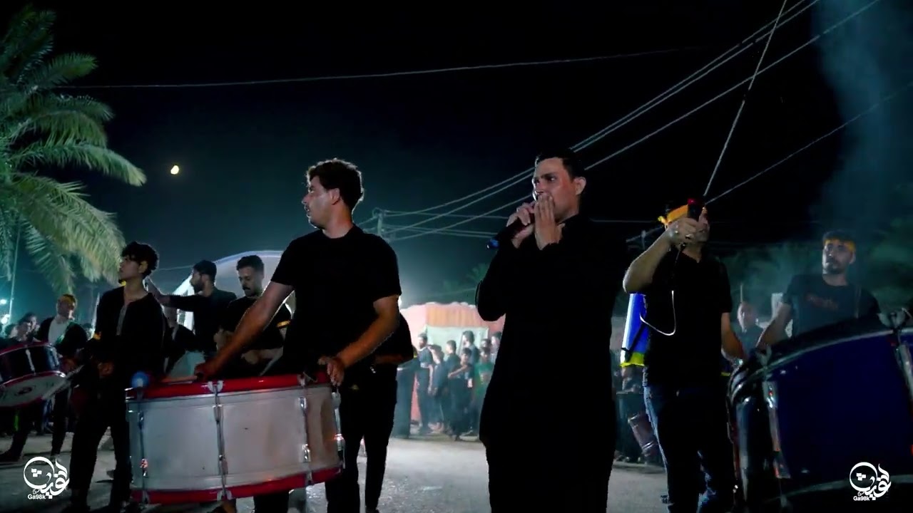 توافد المواكب الحسينيه الى مرقد اأمام عون ع في يوم ال سابع من محرم 1446