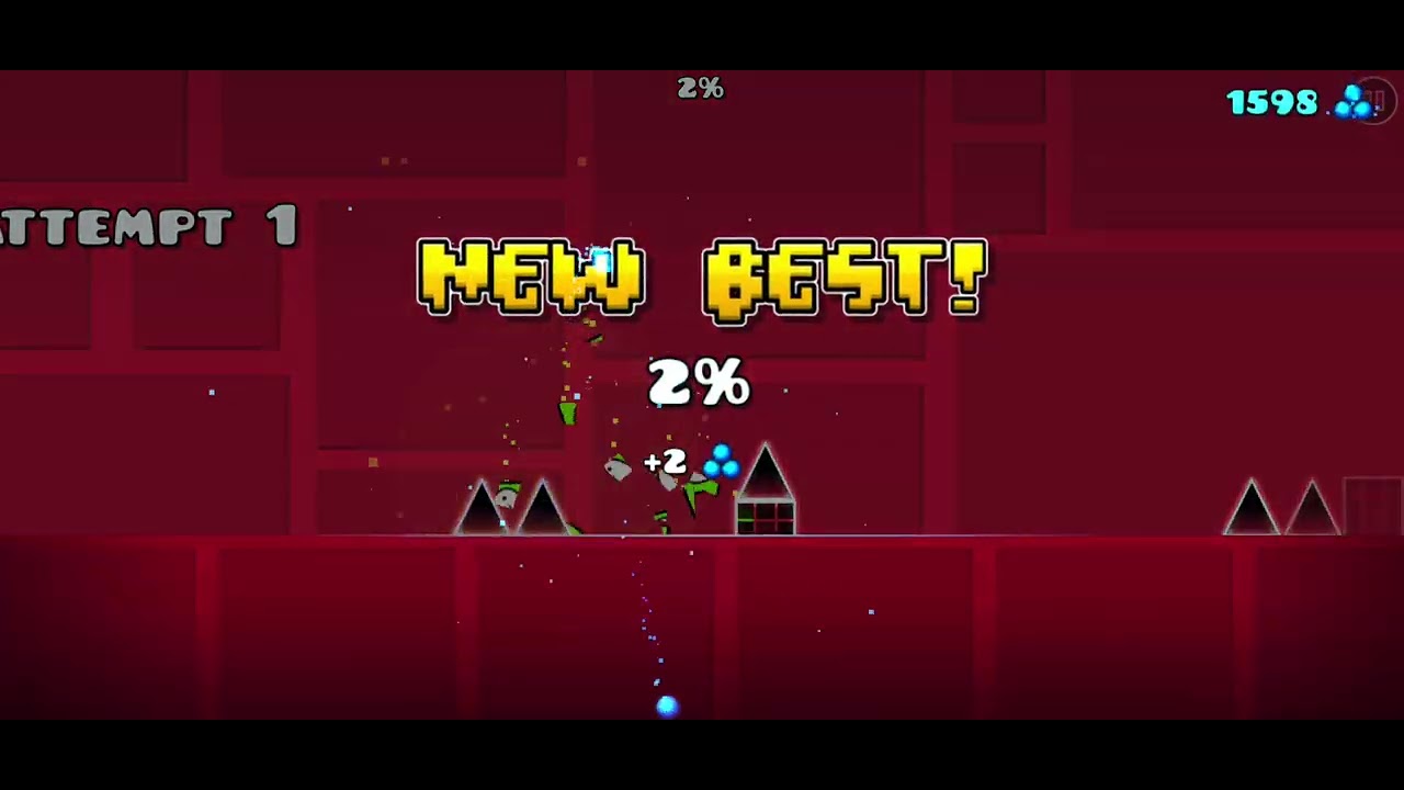 One try challenge in geometry dash
