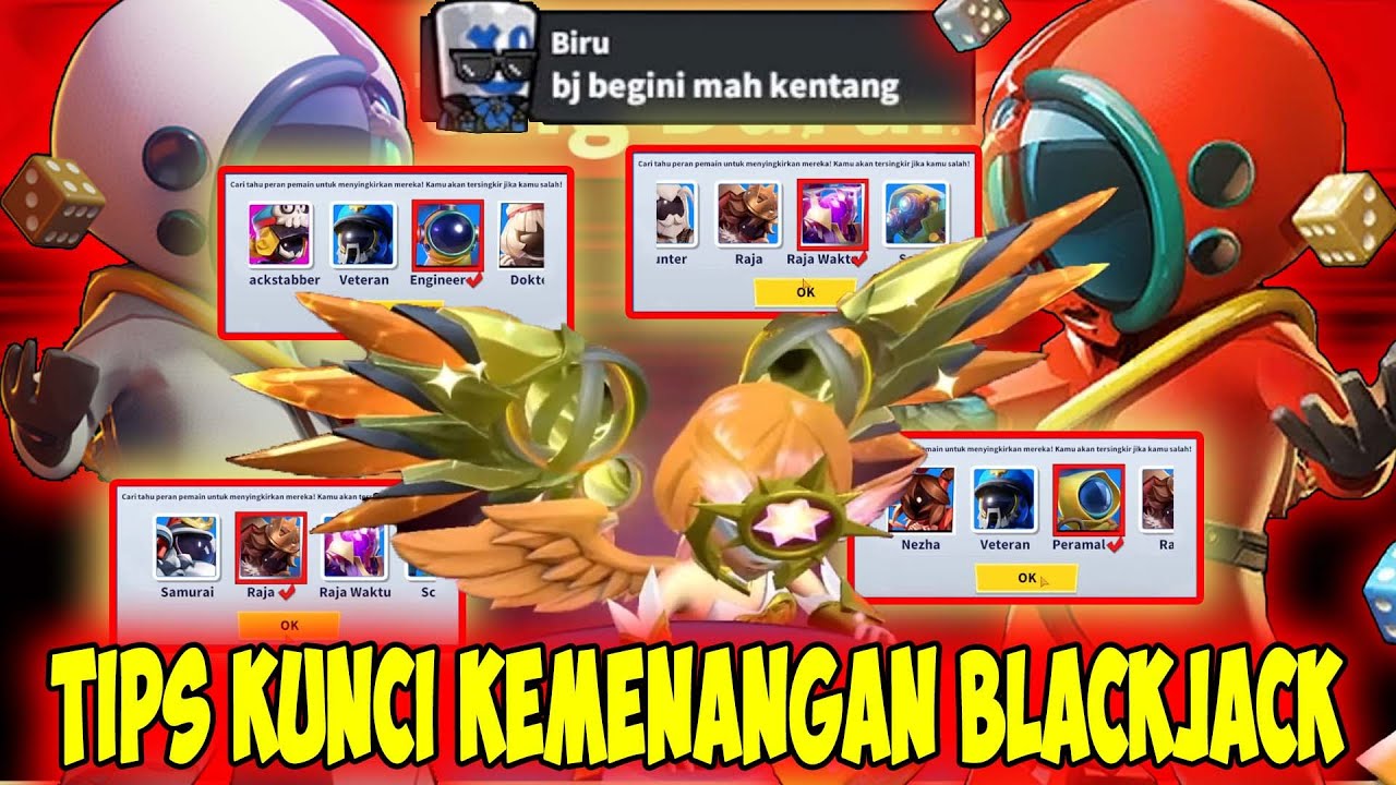 TIPS DAN TRIK KUNCI KEMENANGAN DARI BLACKJACK !! HANYA UNTUK NEBAK DI MEETING !! Super Sus Indonesia