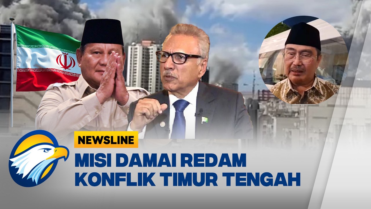 Misi Redam Konflik Timteng, Presiden Prabowo & Presiden Pakistan ke Iran