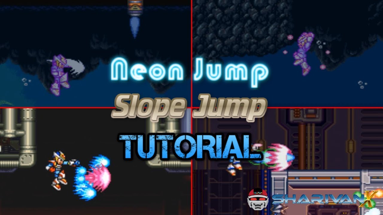 Neon Jump & Slope Jump Tutorial - Mega Man X/X2/X3