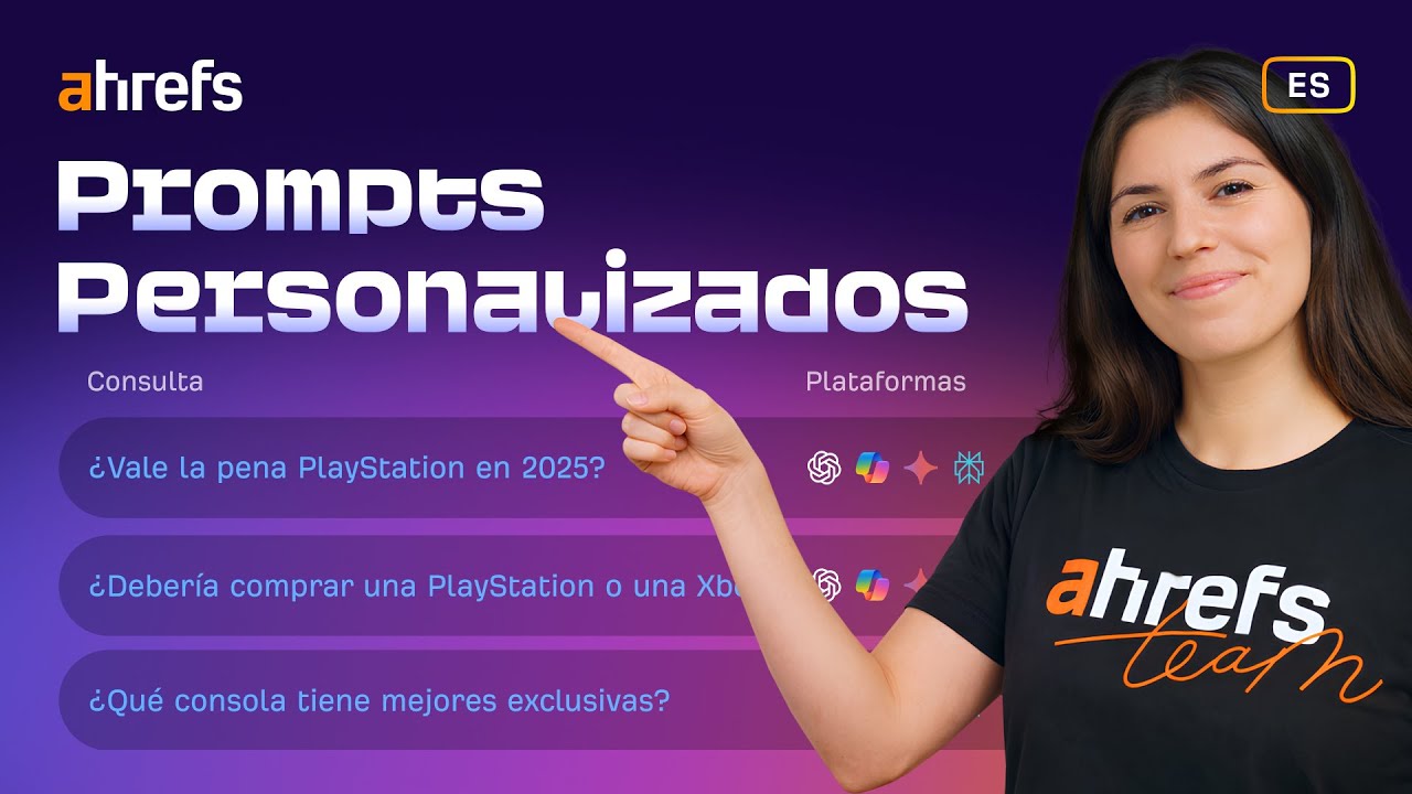 Rastrea tu marca en prompts personalizados, Tiktok, Reddit y más (Nuevo en Dic 25)