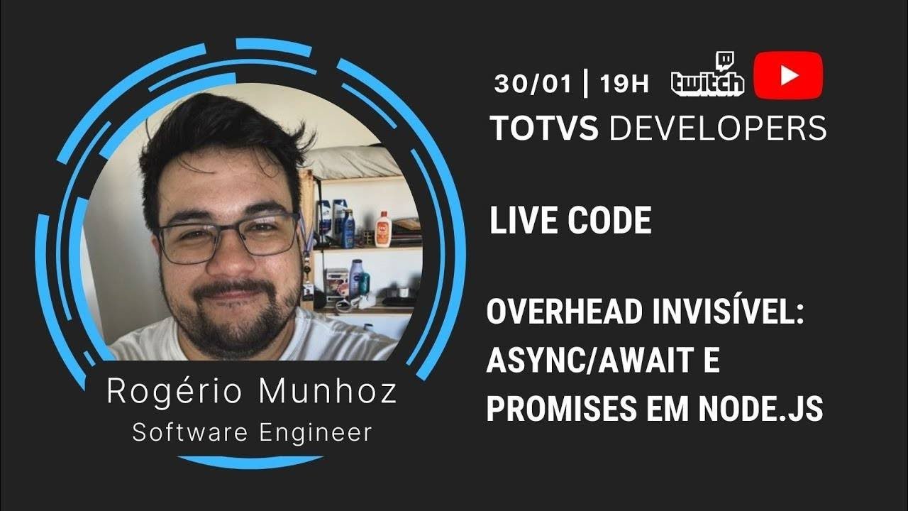 LIVE CODE | Overhead Invisível: Async/Await e Promises em Node.js