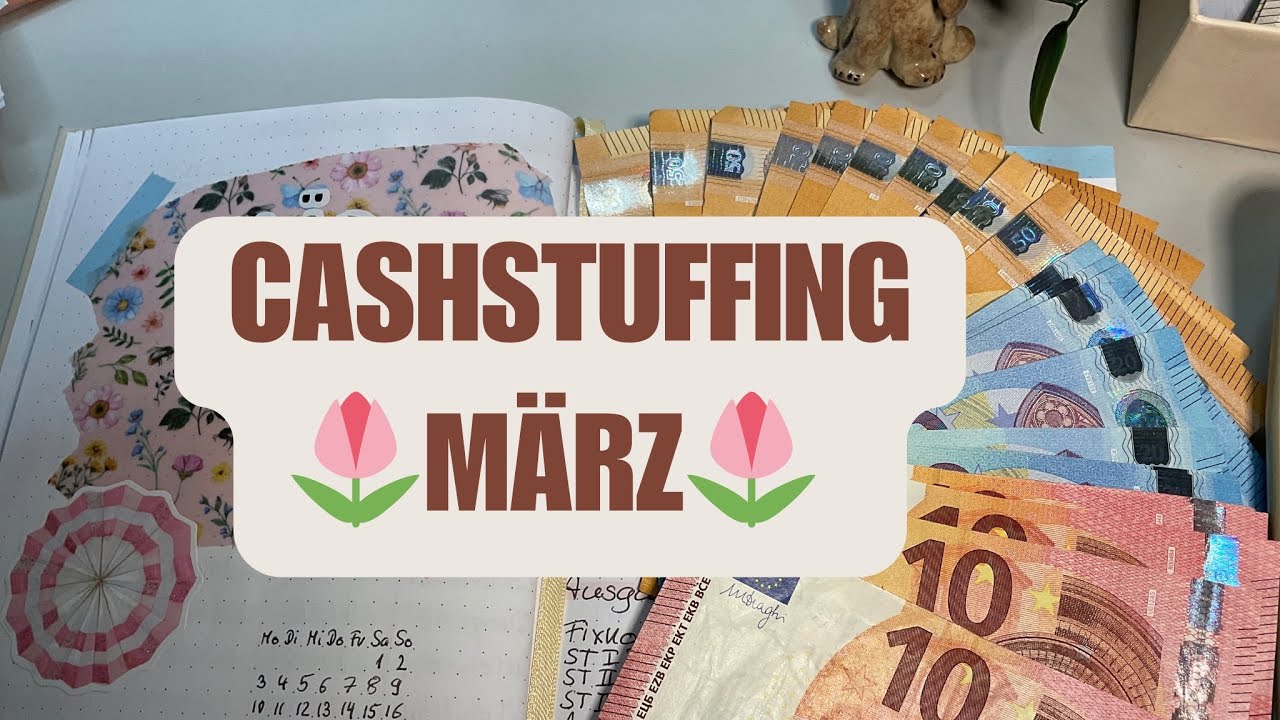 Umschläge befüllen im 🌷März 🌷2025 #umschlagmethode #budgetplan