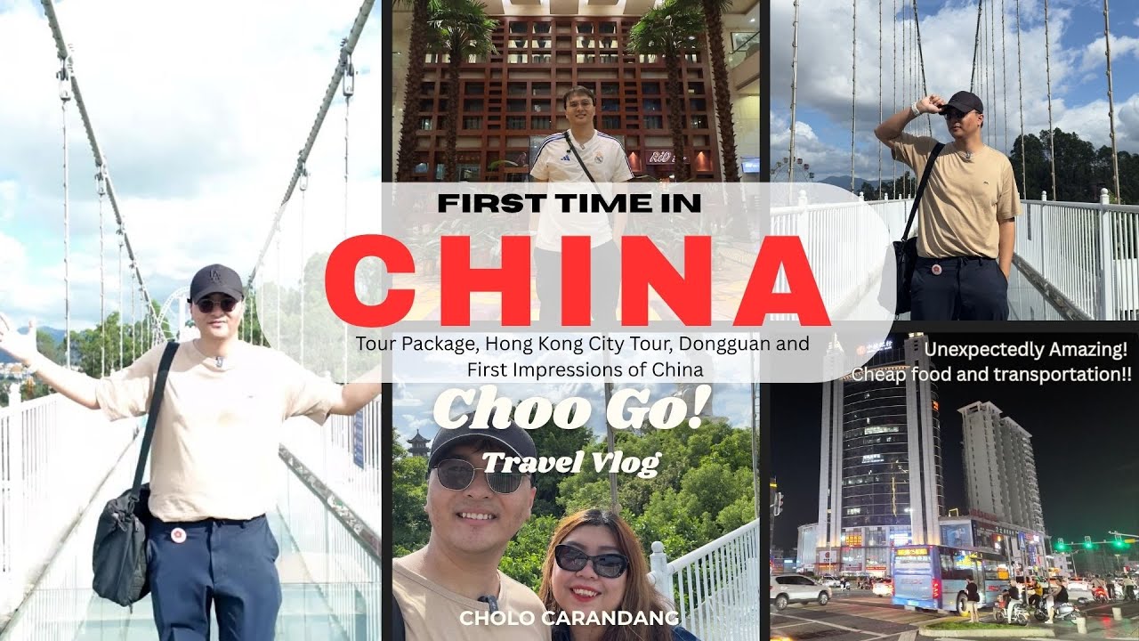 Let's Go to China! - Hong Kong City Tour, Our Tour Package and First Impressions of China
