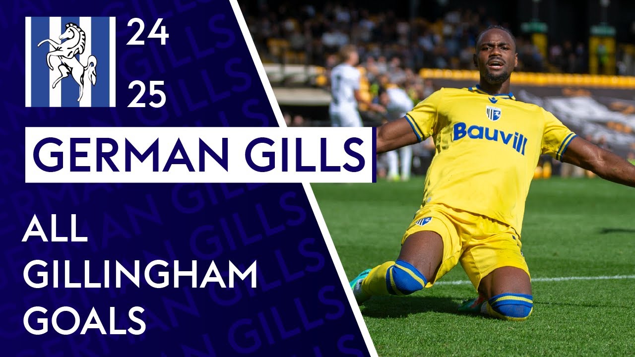 All Gillingham Goals 2024-2025