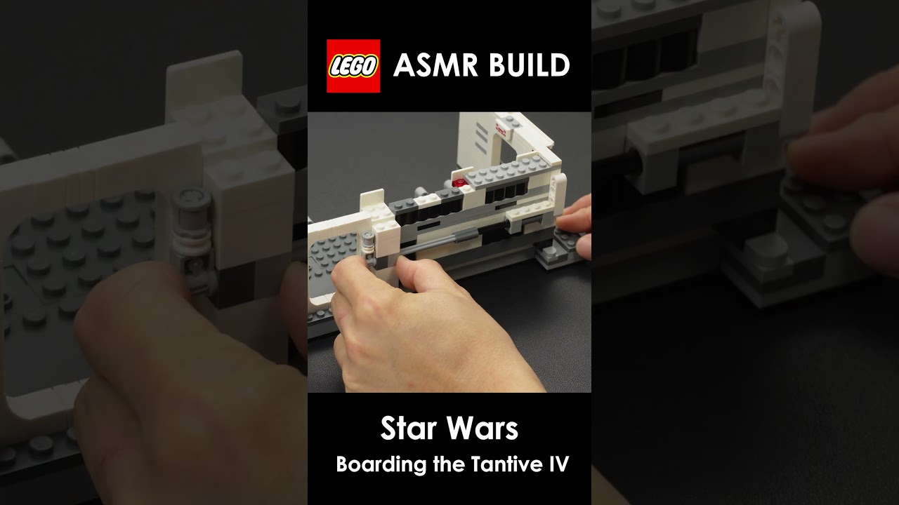 LEGO | Boarding the Tantive IV | Speed Build |ASMR