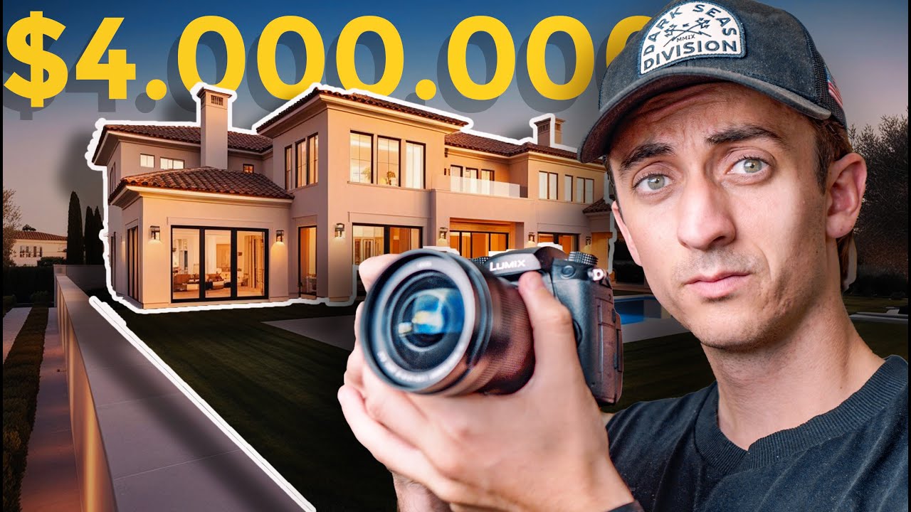 Shooting High End Real Estate Content  – $4M Home BTS