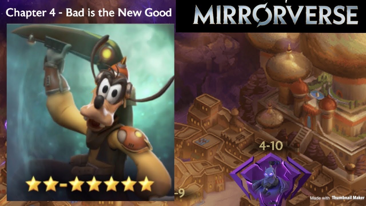 Disney Mirrorverse - New Update! Unlocking Goofy! Chapter 4 Complete! Genie, Minnie Mouse, and Ian!