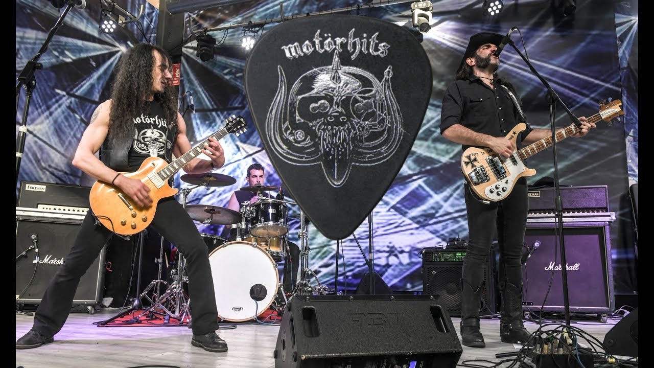 MOTORHITS - ACE OF SPADES (with young lady on the drums) - OVERKILL
