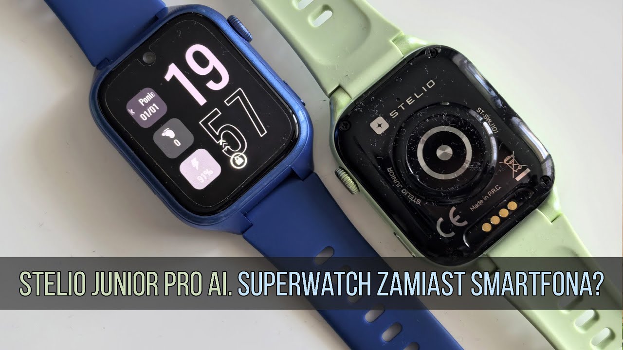 Test | Zegarki Stelio Junior PRO AI 4G oraz Stelio Junior 4G