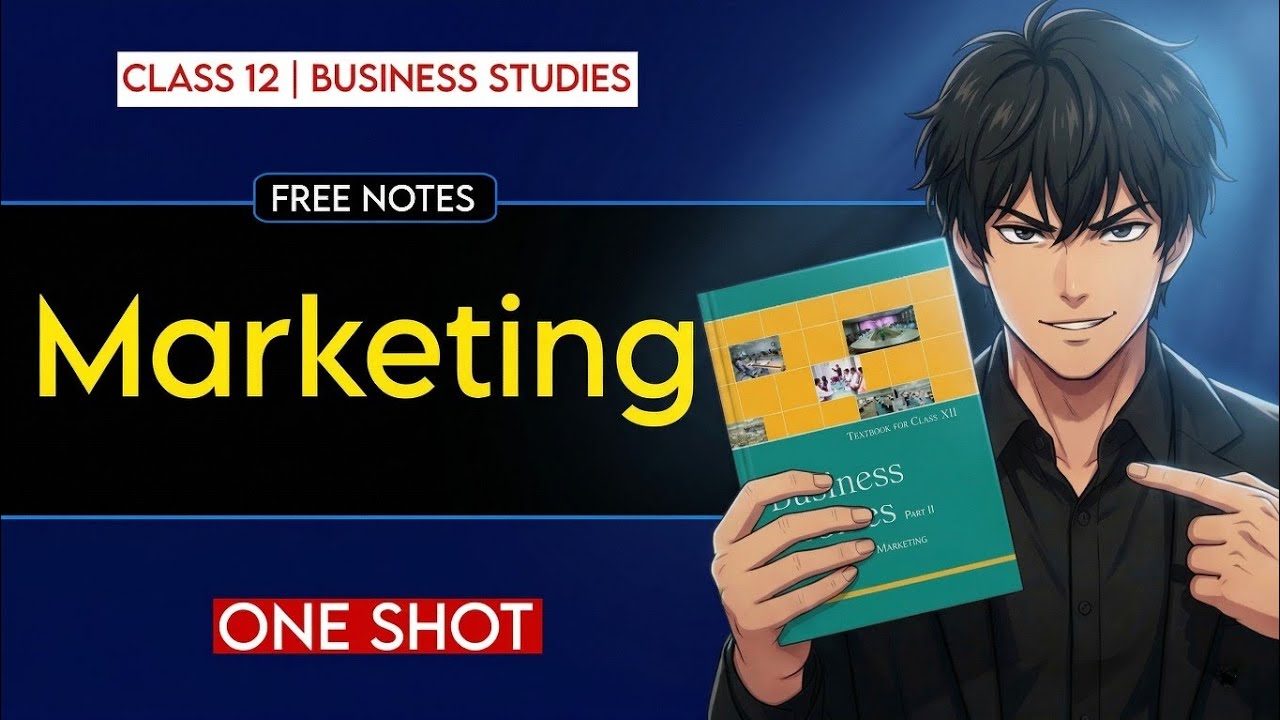 Business Studies Class 12: MARKETING One Shot NCERT Revision | CBSE 2026