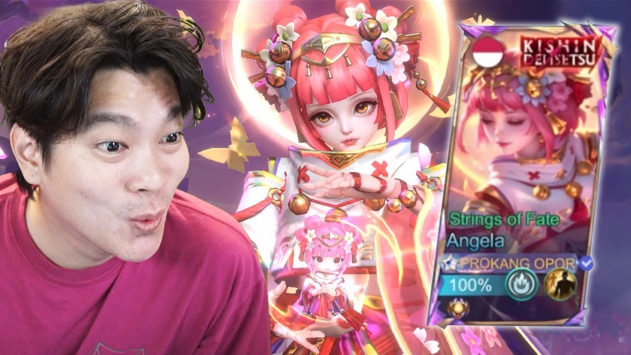 Review Skin Angela Kishin Densetsu - Mobile Legends