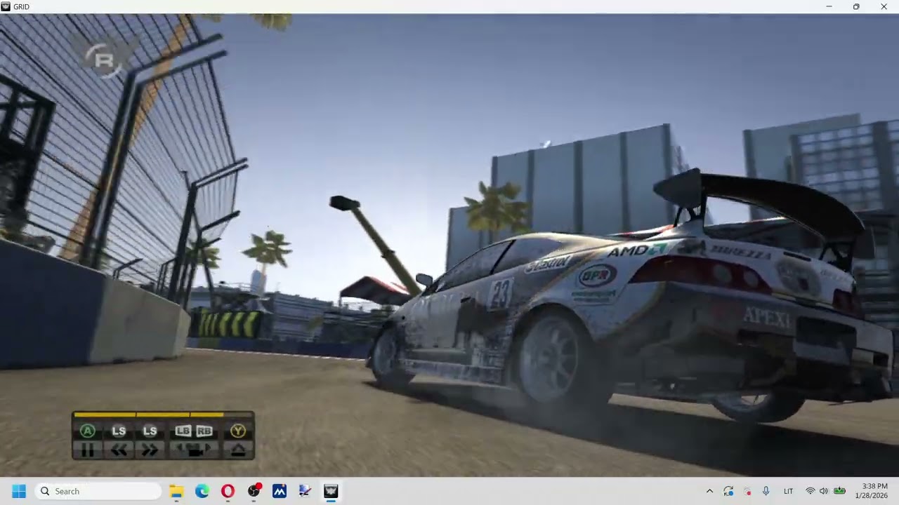 Race Driver GRID Best Replays 261 Long Beach SC B HONDA INTEGRA TYPE R DC5 #0 Titas Kovaliovas