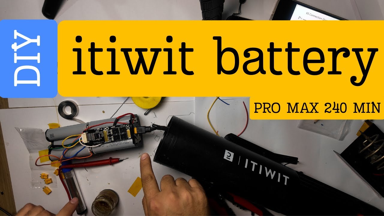 LİTYUM PİL PAKEDİ YAP - İTİWİT KANO MOTOR BATTARYA YAPIMI