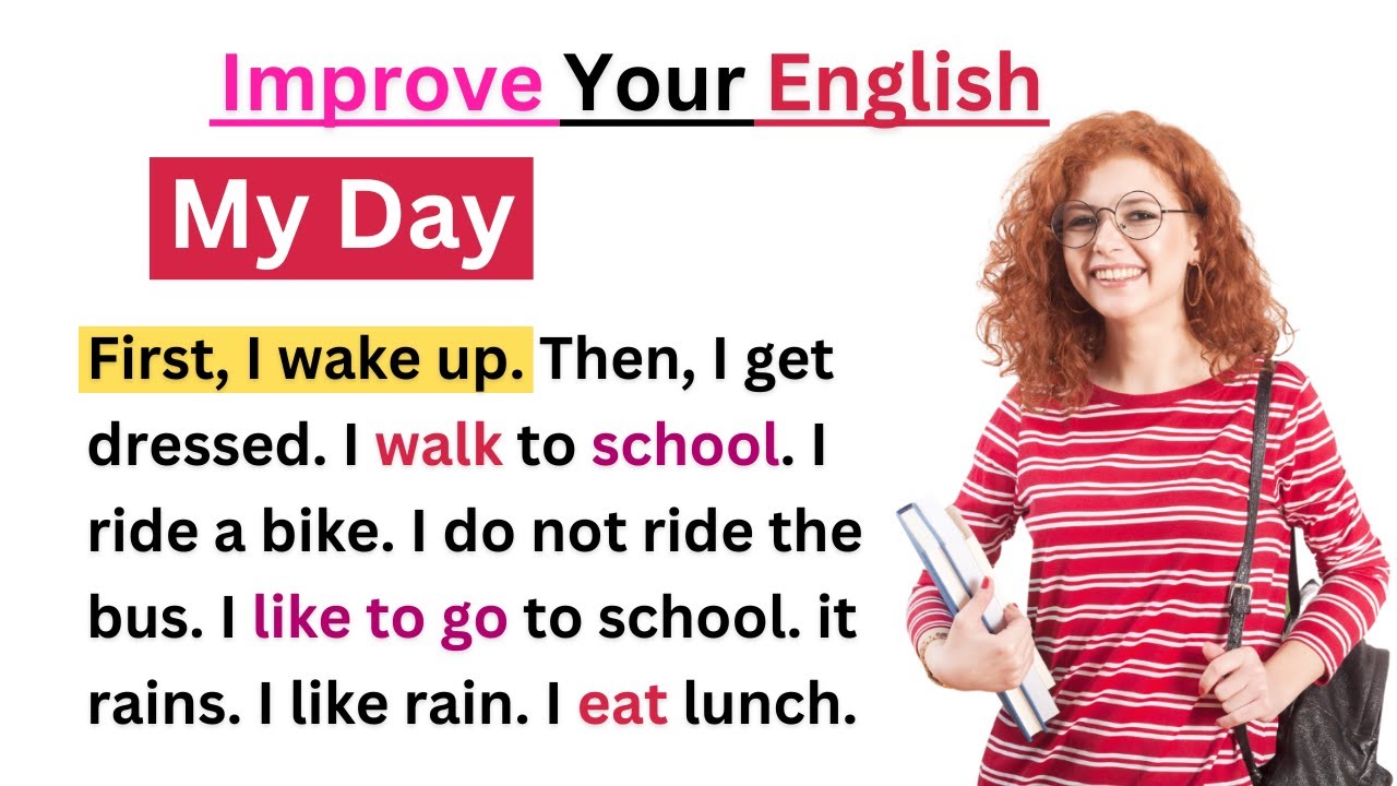 My Day | Learning English Speaking | Level 1 | English Speaking Practice | Free English Listening