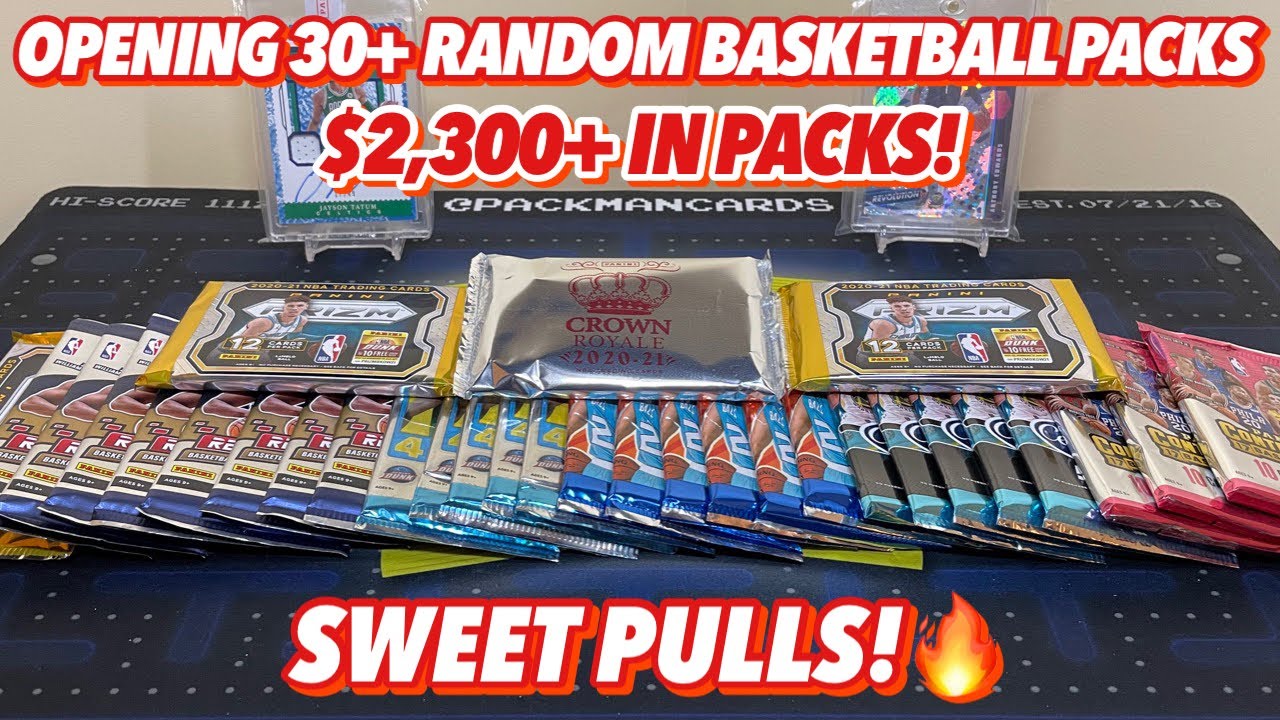 OPENING $2300+ RANDOM BASKETBALL PACKS (30+ PACKS)! SWEET PULLS!🔥 | RANDOM SPORTS CARD HOBBY PACKS