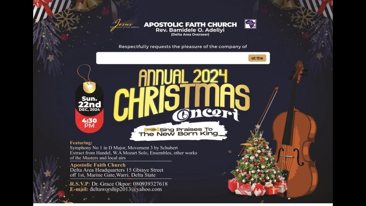 2024 CHRISTMAS CONCERT LIVE BROADCAST