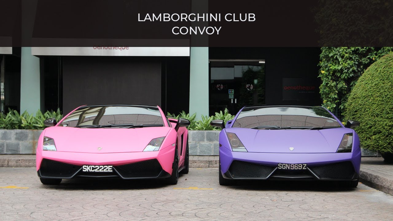 Singapore | Lamborghini Club Convoy 2014