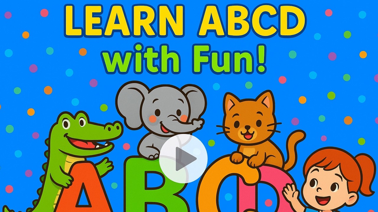 Learning ABCD in English , ABCD Learning, Learning ABCD