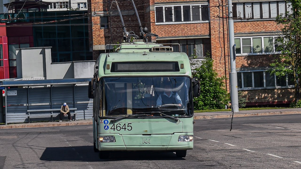 Поездка на троллейбусе БКМ-321 