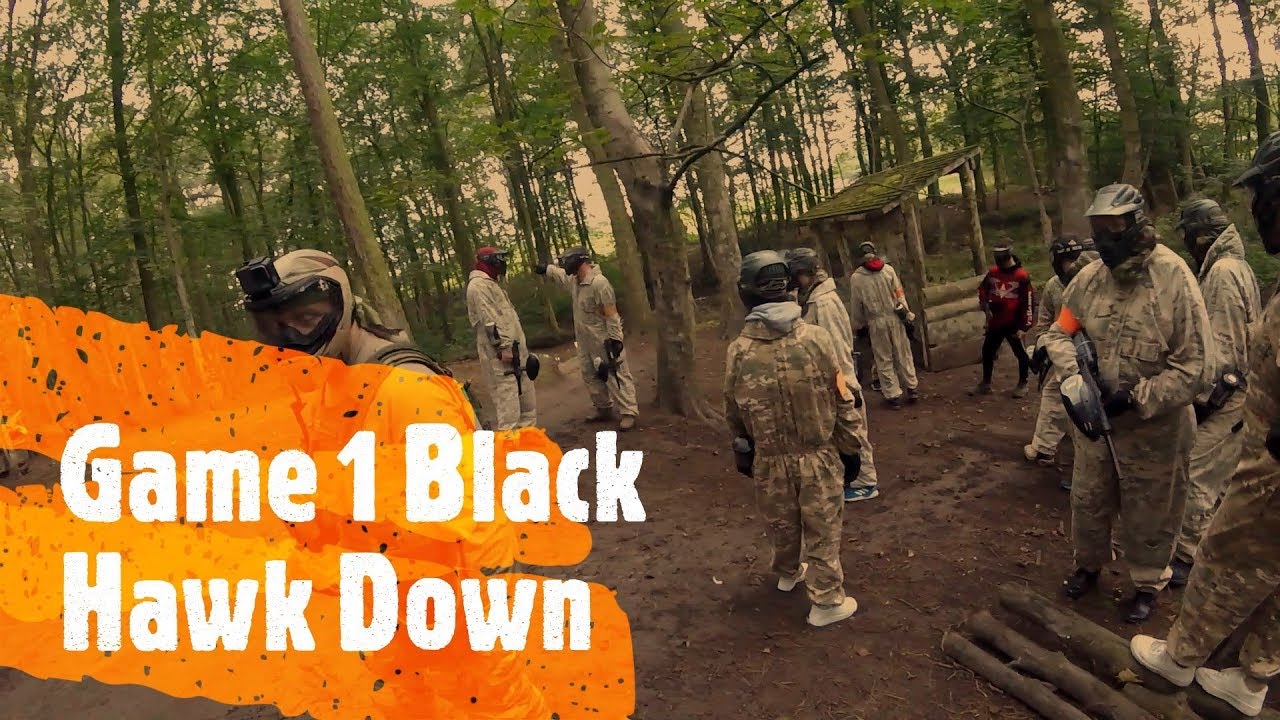 22nd September 2019 Game 1 Black Hawk Down Uk Paintball Wildpark