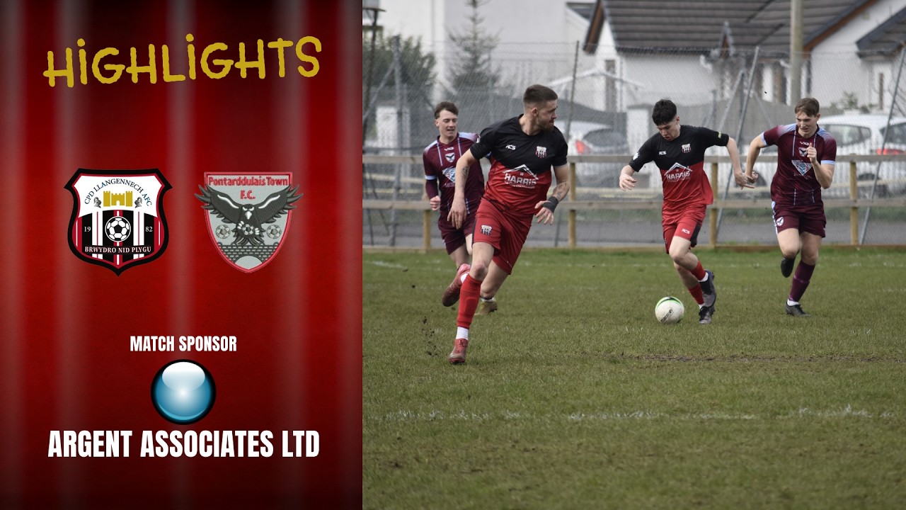 Llangennech vs Pontarddulais Town | Macron West Wales Premier League | Highlights