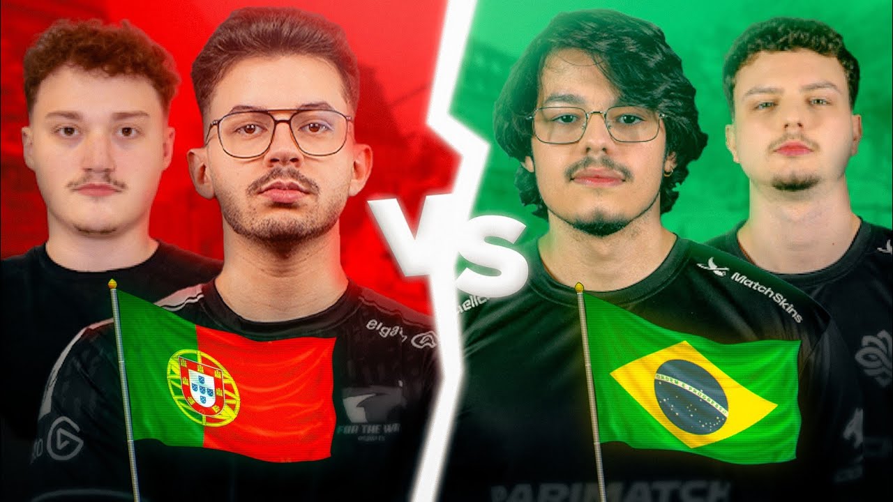 PORTUGAL VS BRASIL! PR & MANÉ VS LEGACY (DUMAU & SAADZIN) & KRIMBO c/SMOOYA - MULTI POV