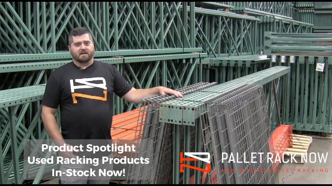 Used Pallet Racking, Wire Decking In-Stock - Pallet Rack Now