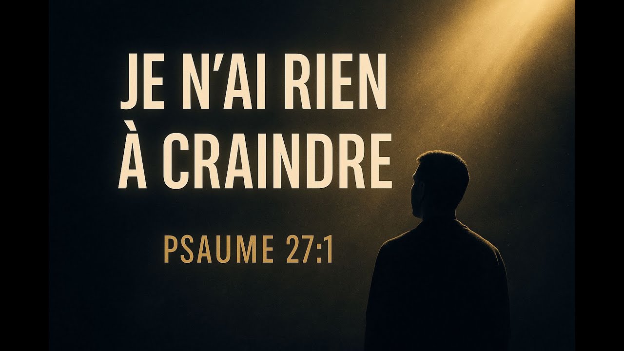 Quand tout s’effondre, Dieu reste solide – Que ta foi soit plus grande que tes peurs.