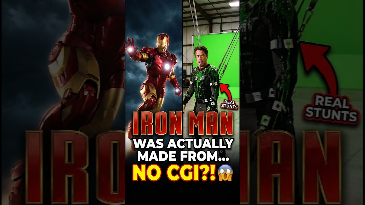 The SHOCKING Truth Marvel Hid From You 🎥💥 Iron Man Movies WITHOUT CGI?!