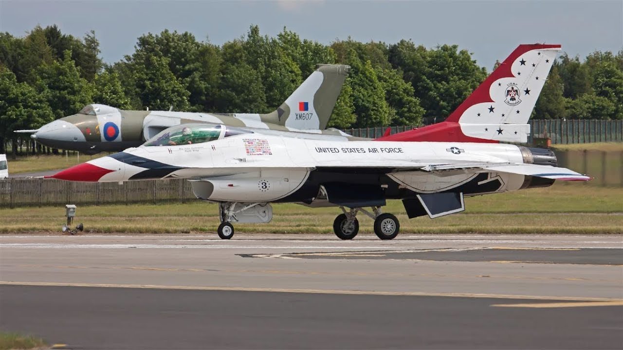 Waddington Airshow 2011 Arrivals Thursday With Full ATC Radio Coms Airshow World