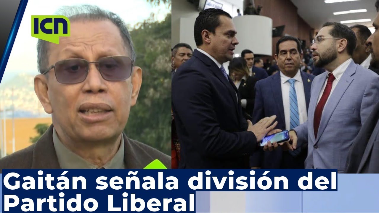 Bancada liberal obligada a unirse como oposición expresa el catedrático Nery Gaitán