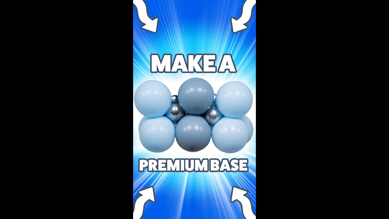 How to Make a Premium Base for your Balloon Stack 🎈
